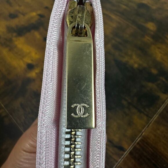 Chanel CC Travel Line Accessory Pouch‎ Bag Cosmetics Credit Cards - Picture 10 of 16